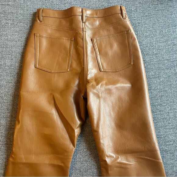 WILFRED (ARITZIA) The Melina Flare Pant in Rich Chestnut - Picture 6 of 7